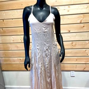 Zara vanilla slip dress